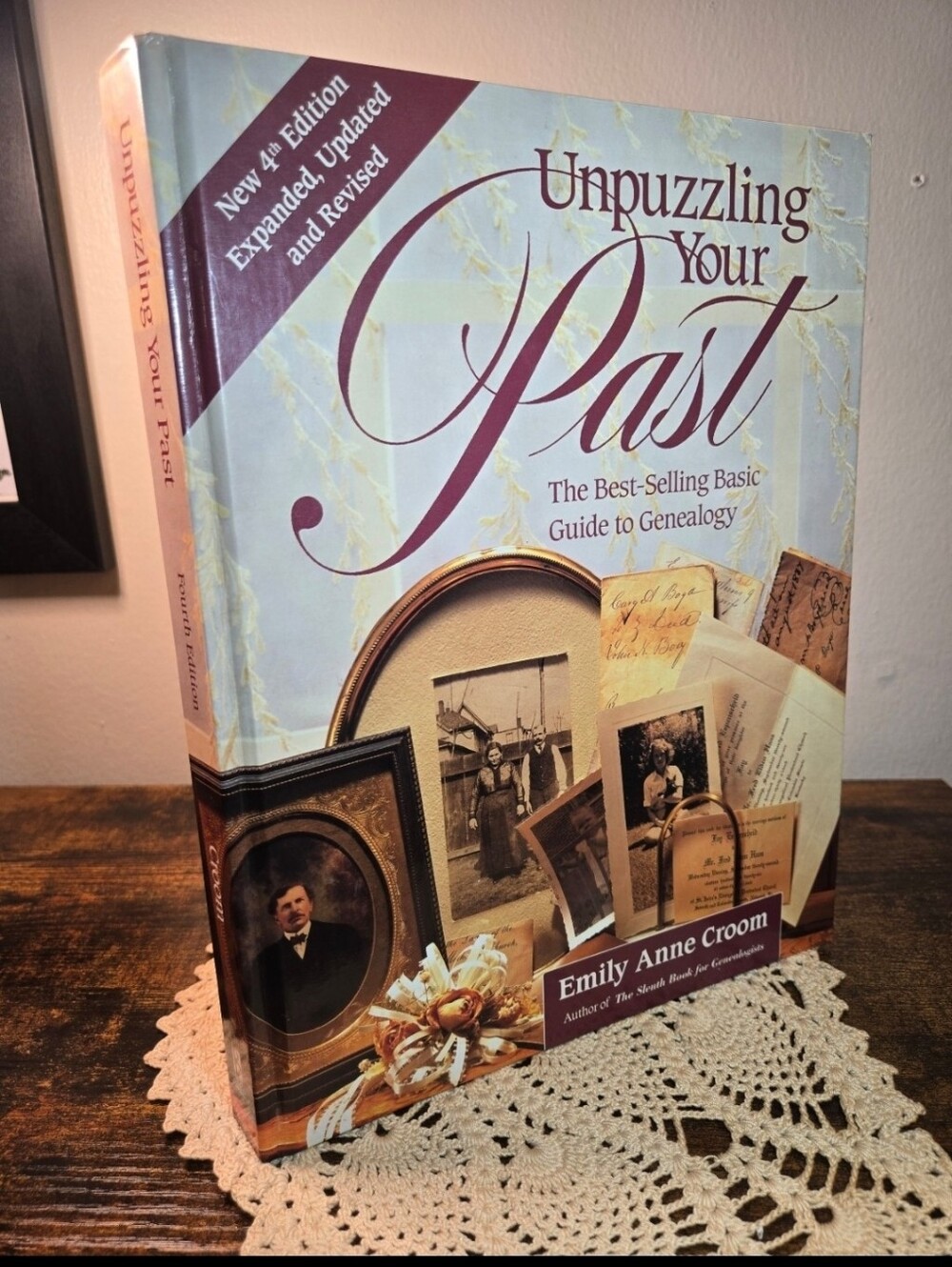 Hardcover Unpuzzling Your Past Emily Anne Croom Genealogy Guide 4th Edition